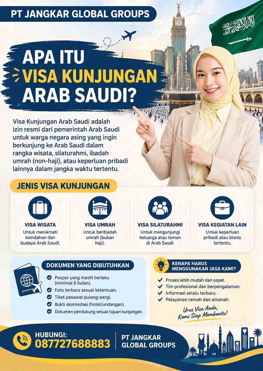 Apa Itu Visa Kunjungan Arab Saudi?