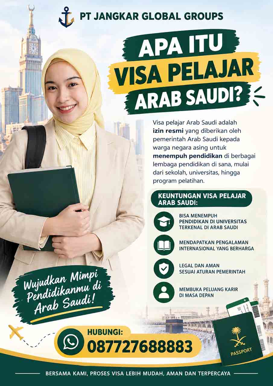 Apa Itu Visa Pelajar Arab Saudi?