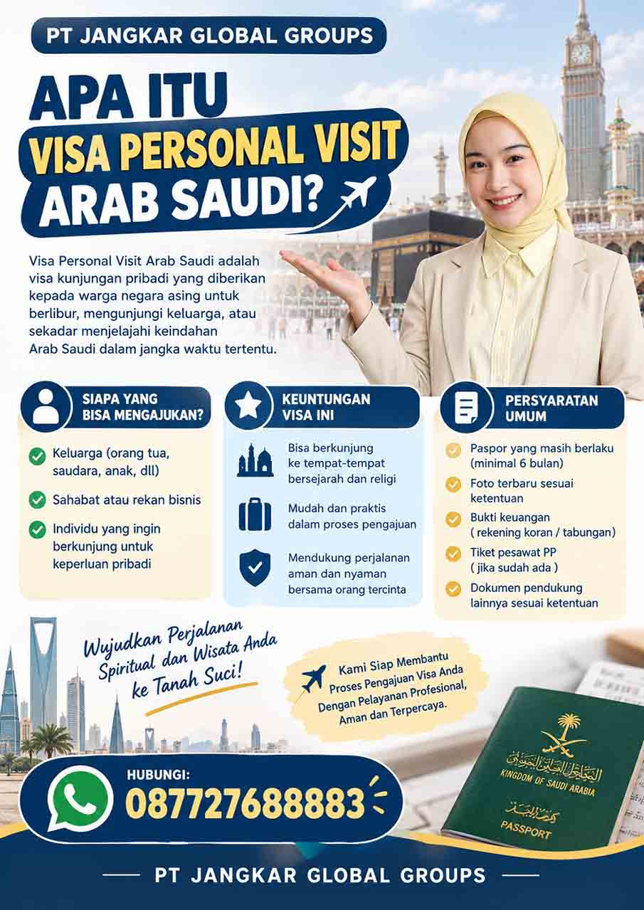 Apa Itu Visa Personal Visit Arab Saudi?