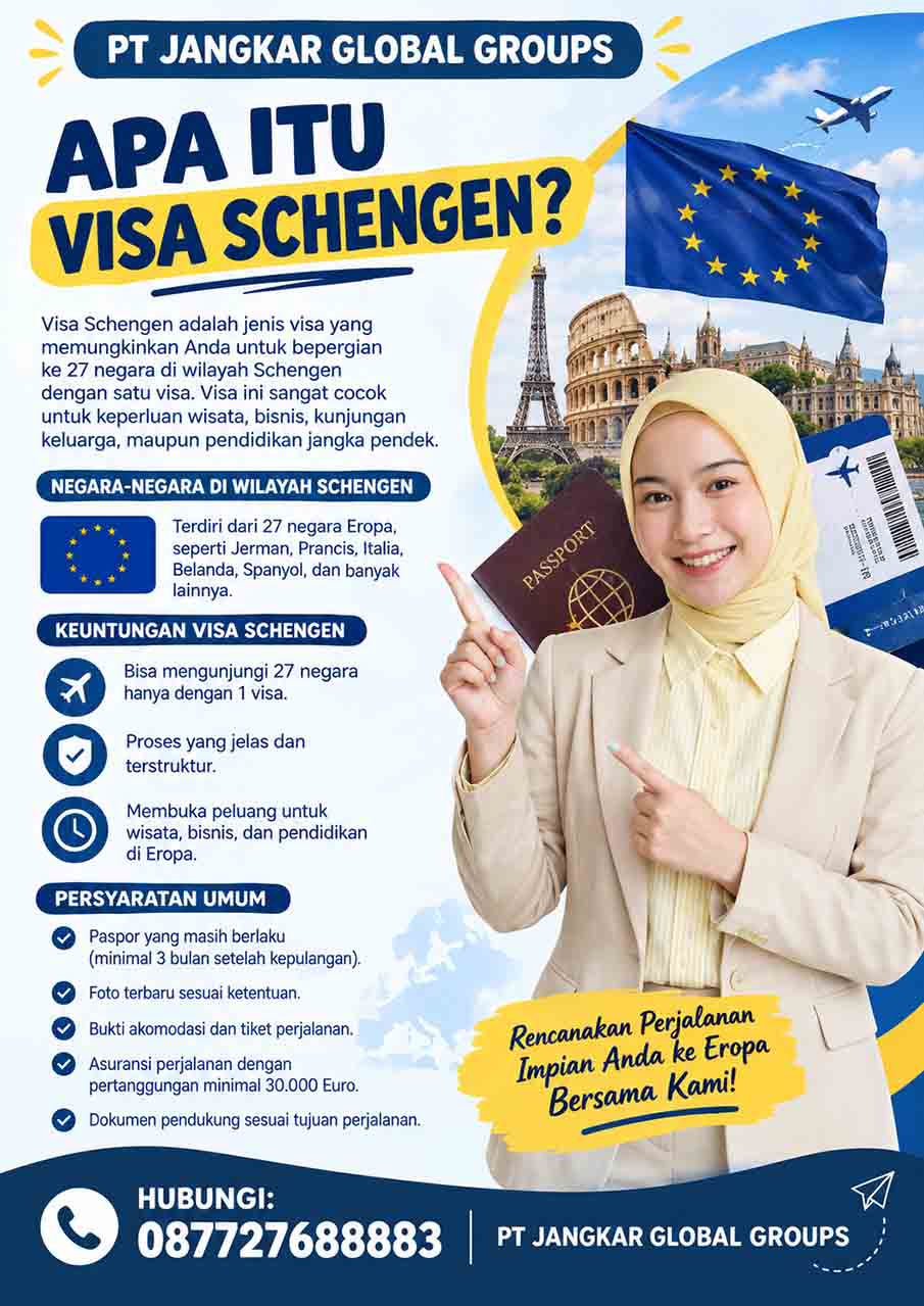 Apa Itu Visa Schengen?