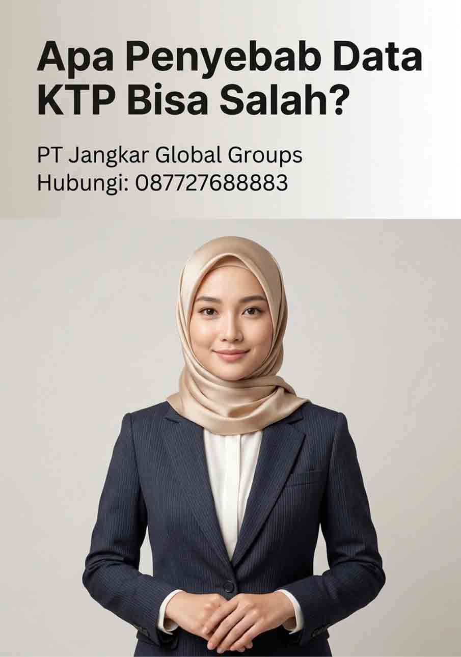 Apa Penyebab Data KTP Bisa Salah