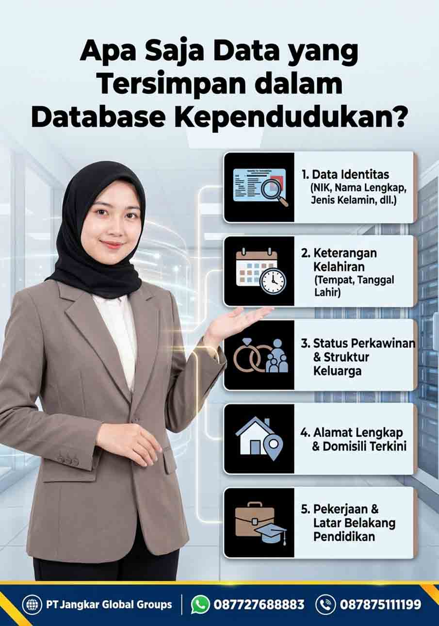 Apa Saja Data yang Tersimpan dalam Database Kependudukan