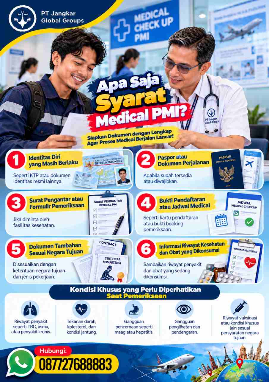 Apa Saja Syarat Medical PMI