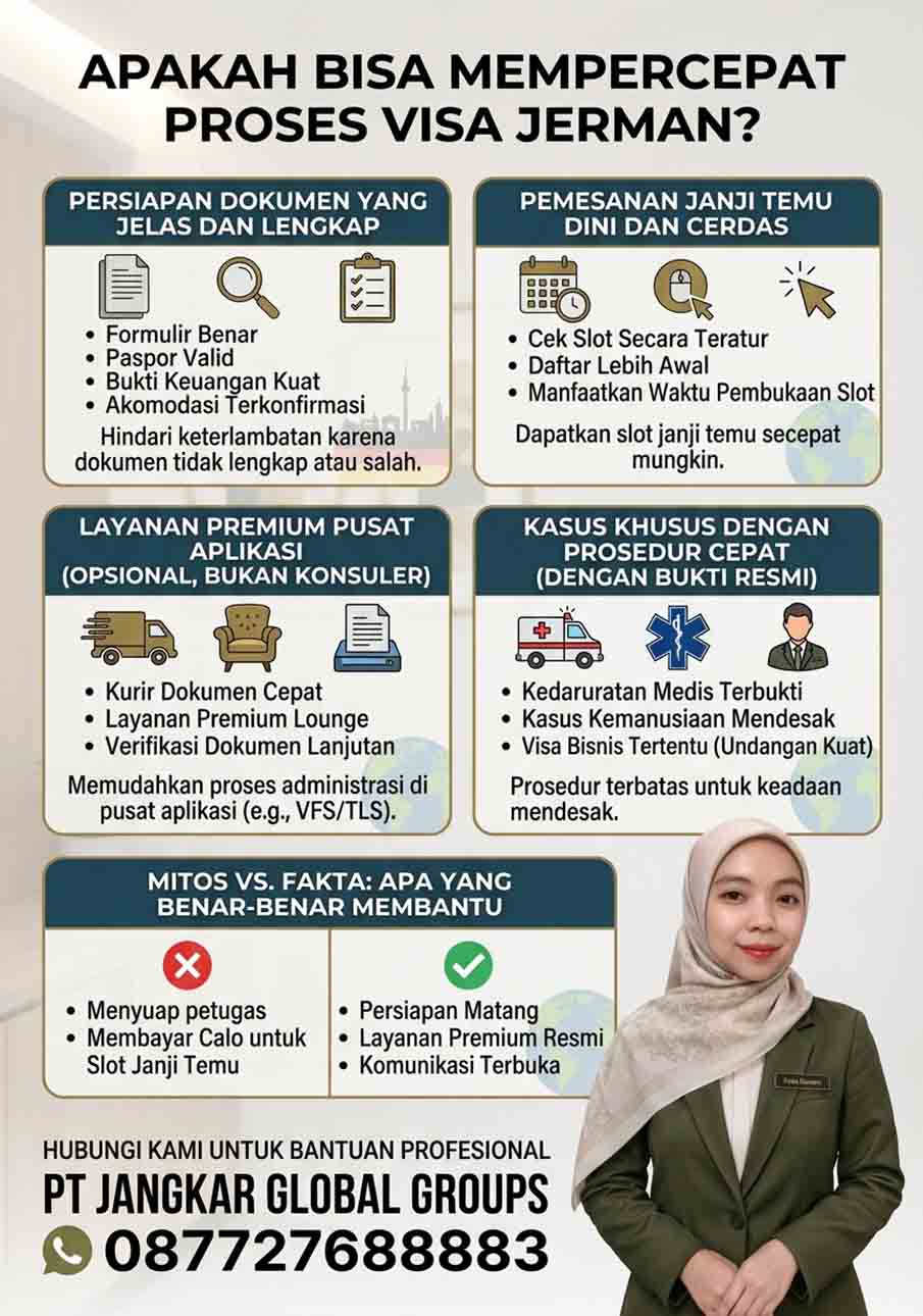 Apakah Bisa Mempercepat Proses Visa Jerman Apakah Bisa Mempercepat Proses Visa Jerman
