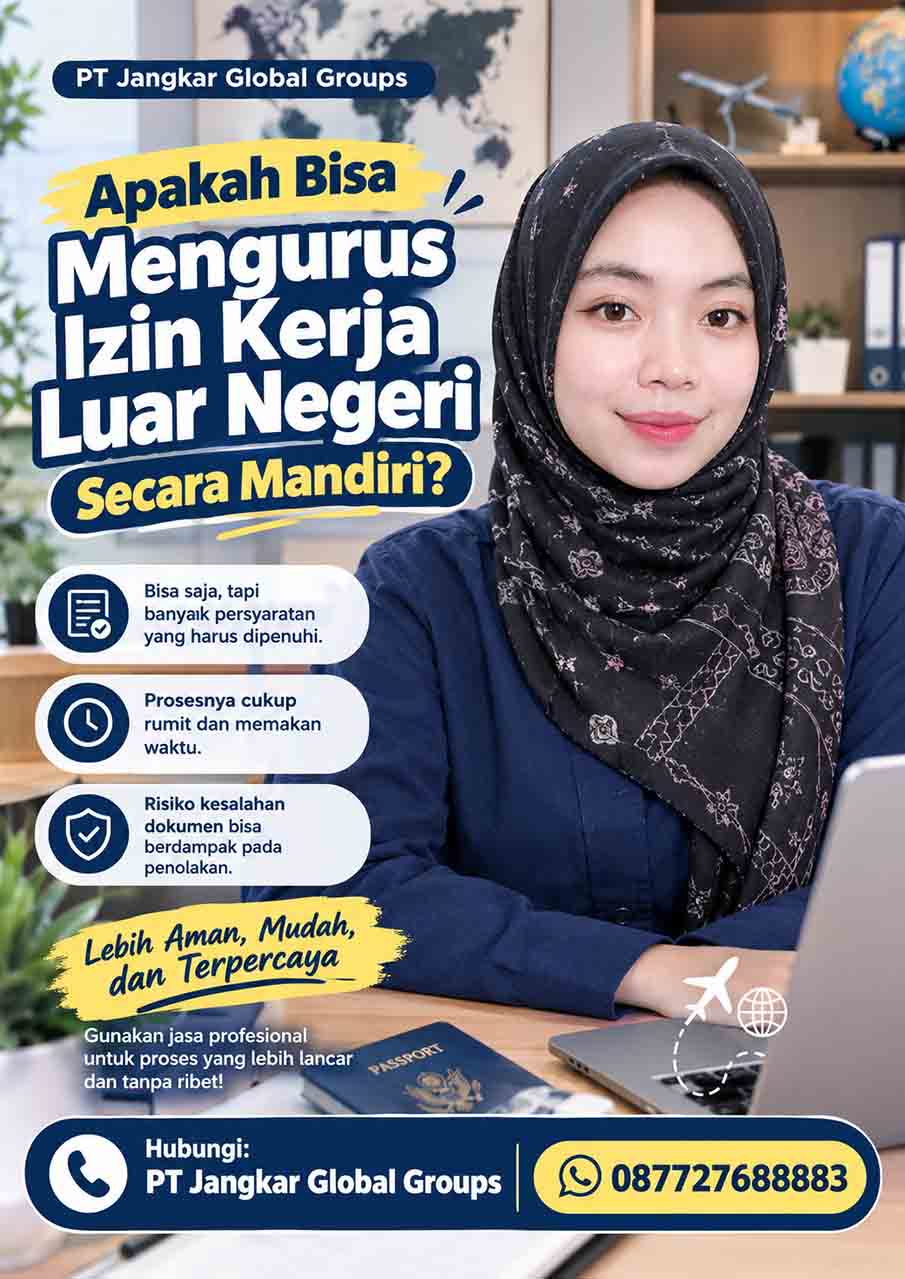 Apakah Bisa Mengurus Izin Kerja Luar Negeri Secara Mandiri Apakah Bisa Mengurus Izin Kerja Luar Negeri Secara Mandiri