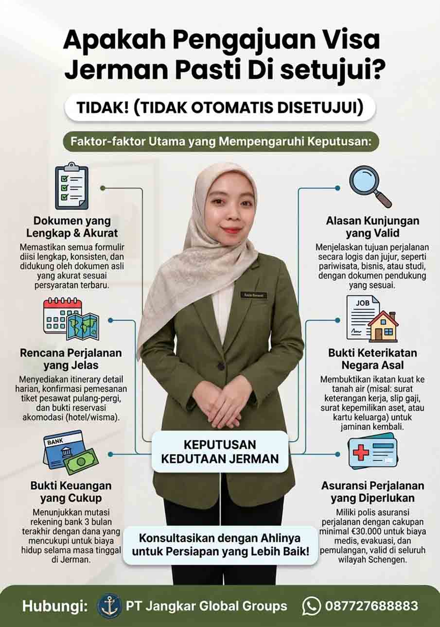 Apakah Pengajuan Visa Jerman Pasti Di setujui Apakah Pengajuan Visa Jerman Pasti Di setujui
