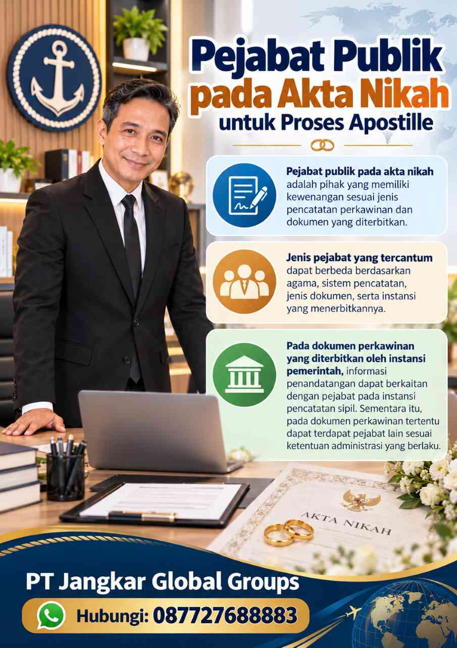 Apostille Akta Nikah di Indonesia