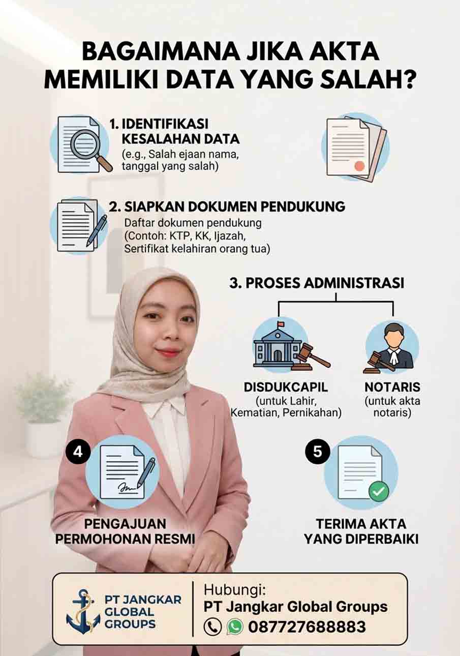 Bagaimana Jika Akta Memiliki Data yang Salah Bagaimana Jika Akta Memiliki Data yang Salah