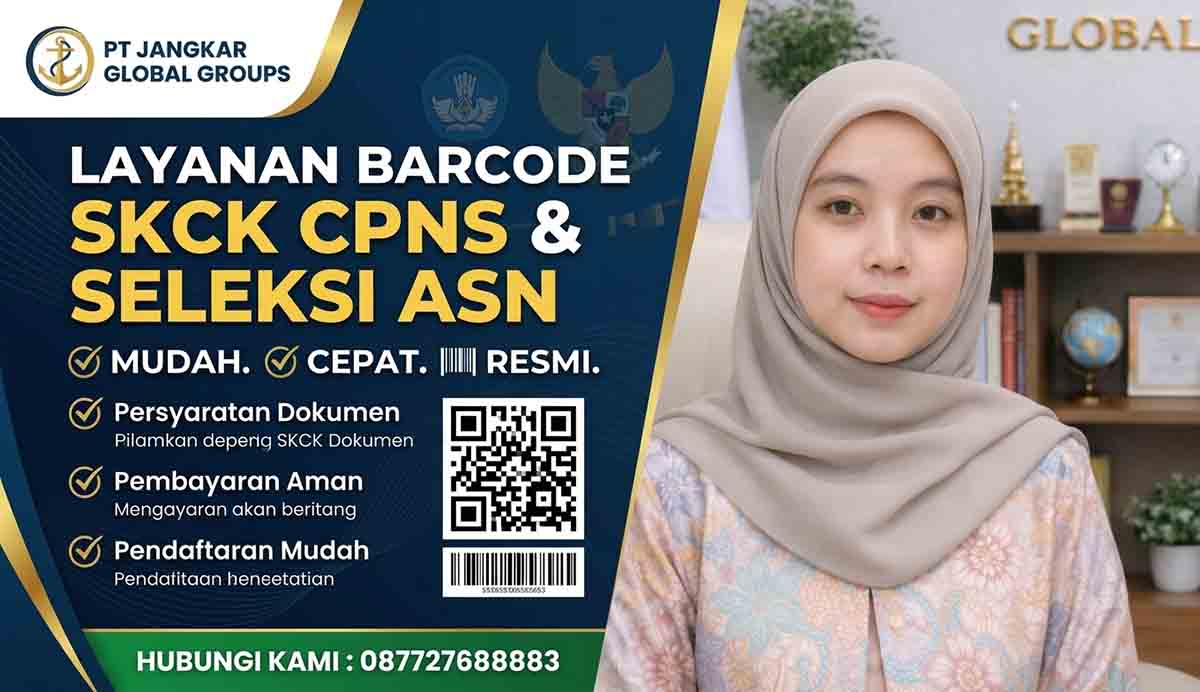 Barcode SKCK untuk CPNS dan Seleksi ASN