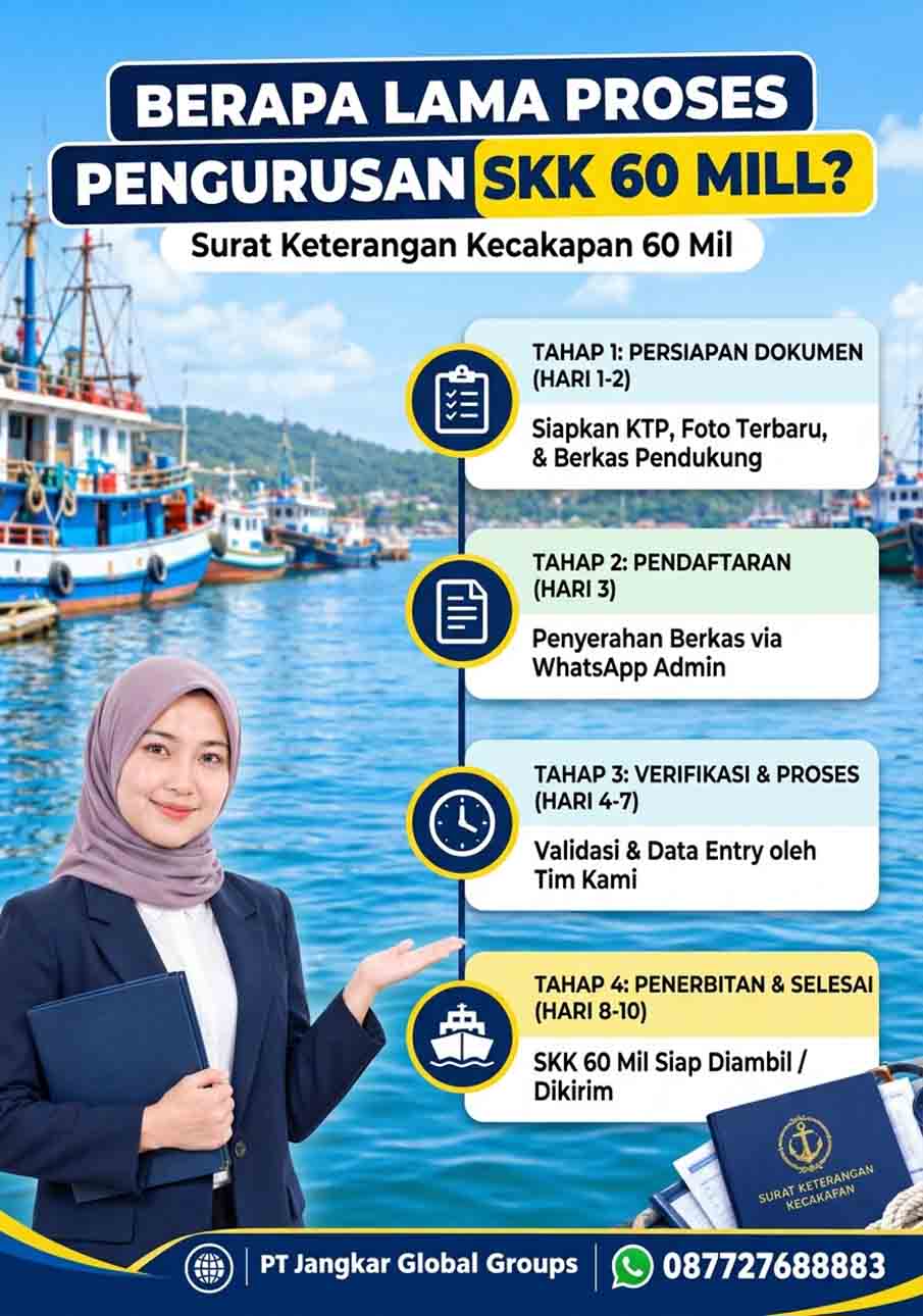 Berapa Lama Proses Pengurusan SKK 60 Mil