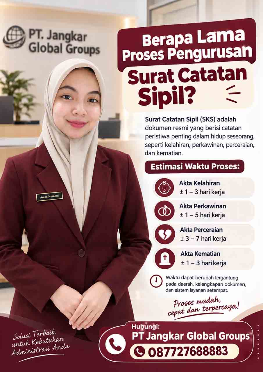 Berapa Lama Proses Pengurusan Surat Catatan Sipil Berapa Lama Proses Pengurusan Surat Catatan Sipil