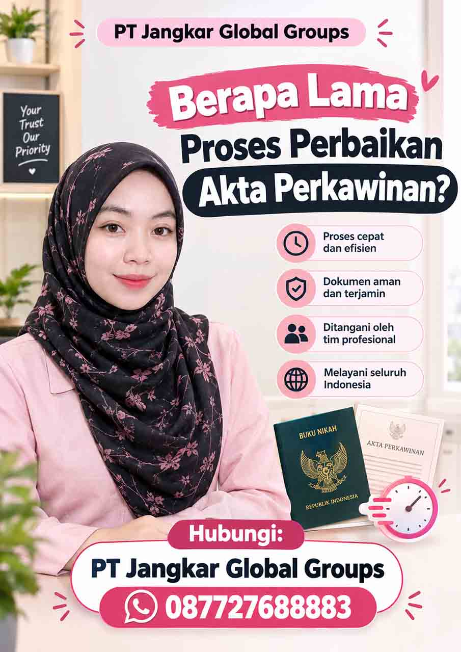 Berapa Lama Proses Perbaikan Akta Perkawinan Berapa Lama Proses Perbaikan Akta Perkawinan