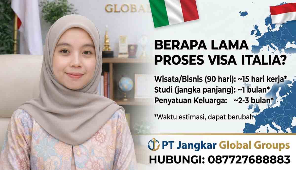 Berapa Lama Proses Visa Italia