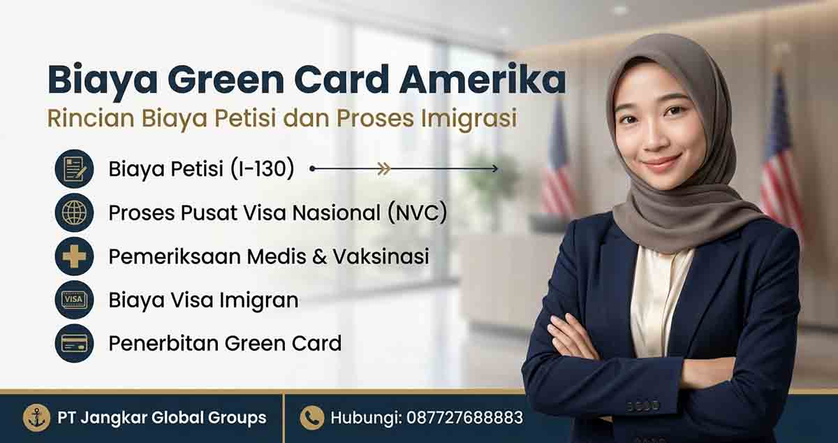 Biaya Green Card Amerika Rincian Biaya Petisi dan Proses Imigrasi