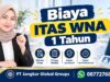 Biaya ITAS WNA 1 Tahun