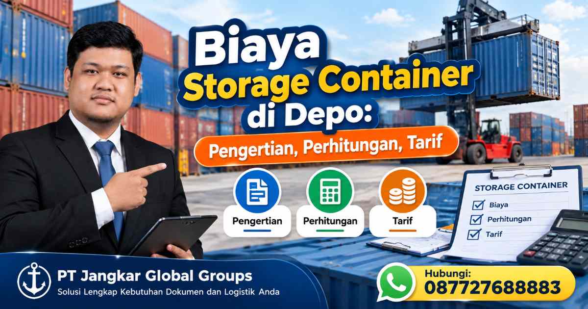 Biaya Storage Container di Depo Pengertian, Perhitungan, Tarif
