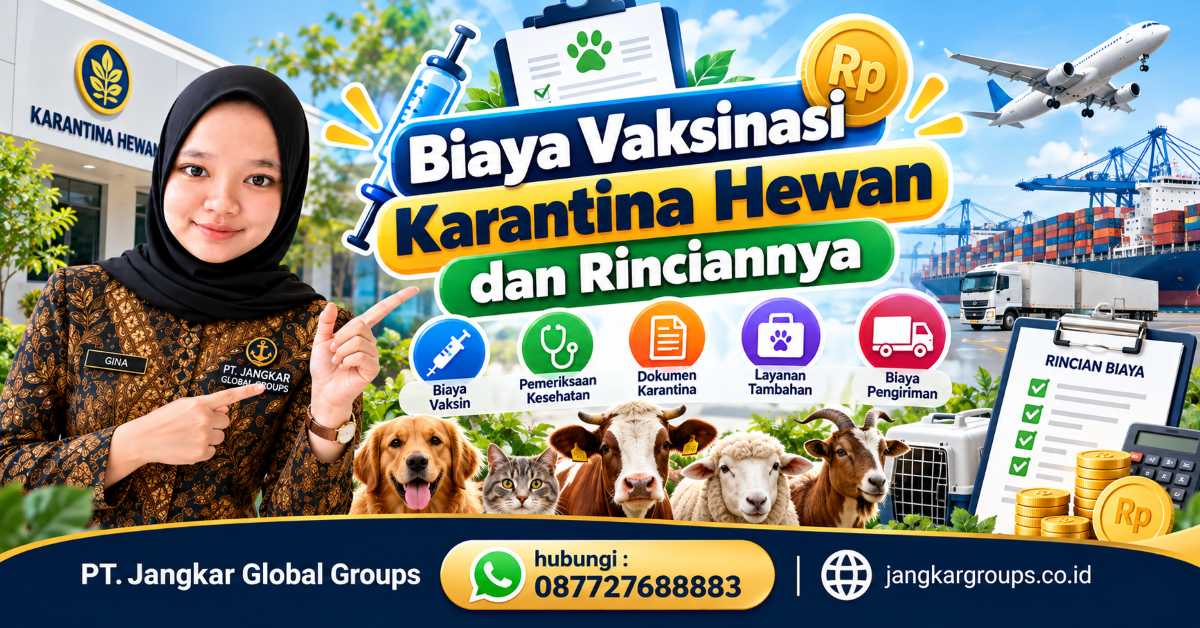 Biaya Vaksinasi Karantina Hewan dan Rinciannya