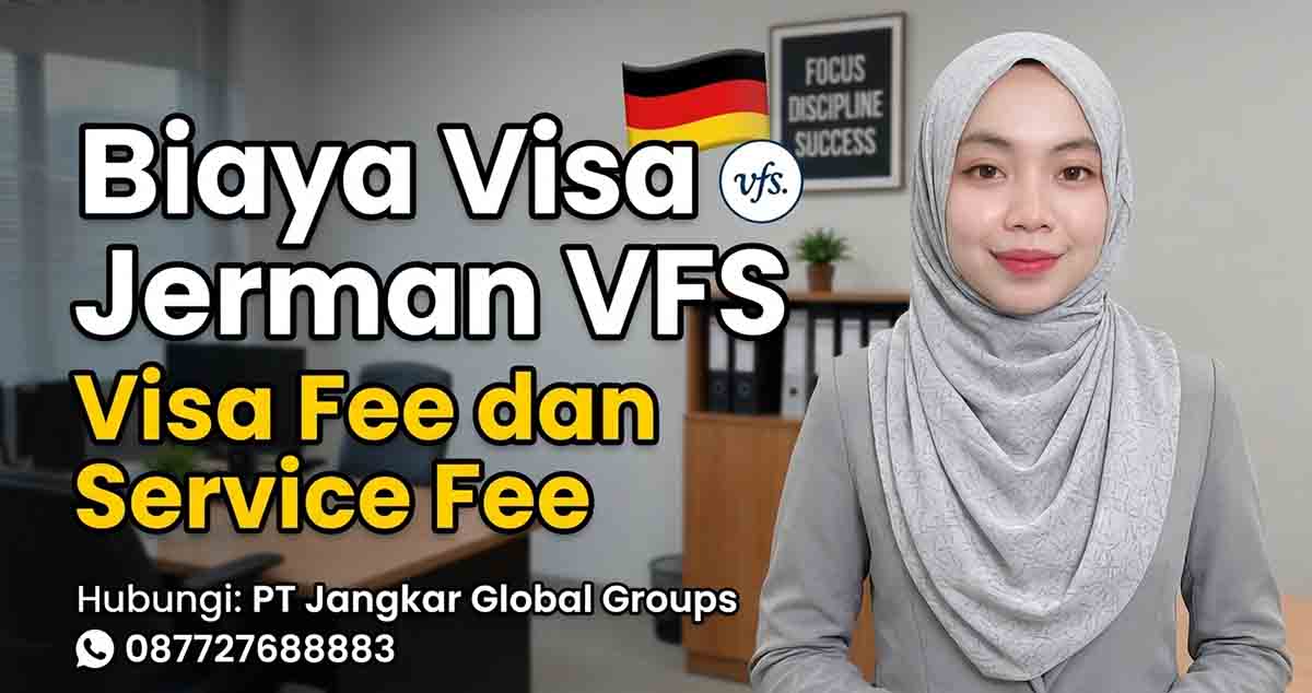 Biaya Visa Jerman VFS Visa Fee dan Service Fee