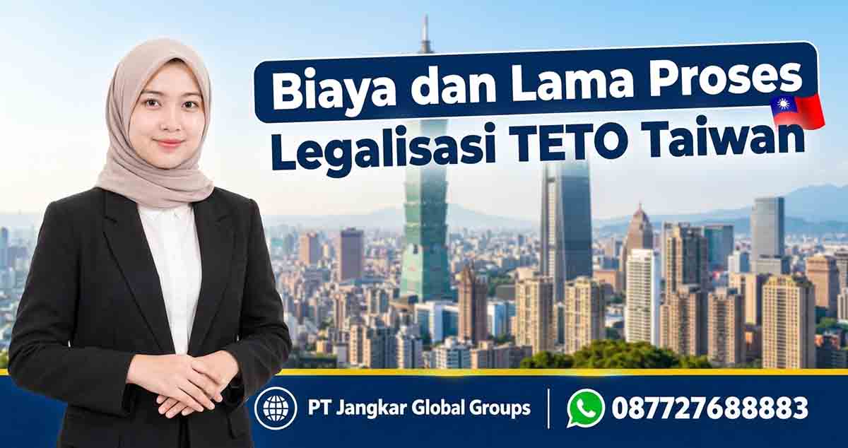 Biaya dan Lama Proses Legalisasi TETO Taiwan
