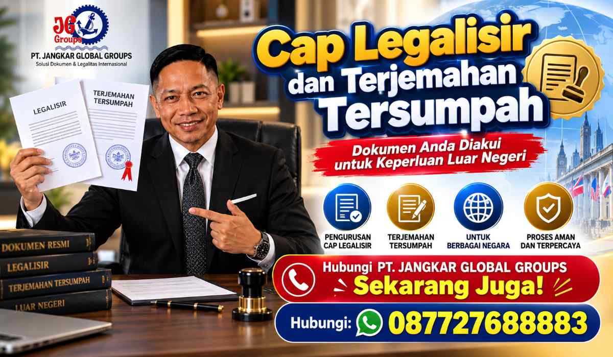 Cap Legalisir dan Terjemahan Tersumpah