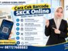 Cara Cek Barcode SKCK Online