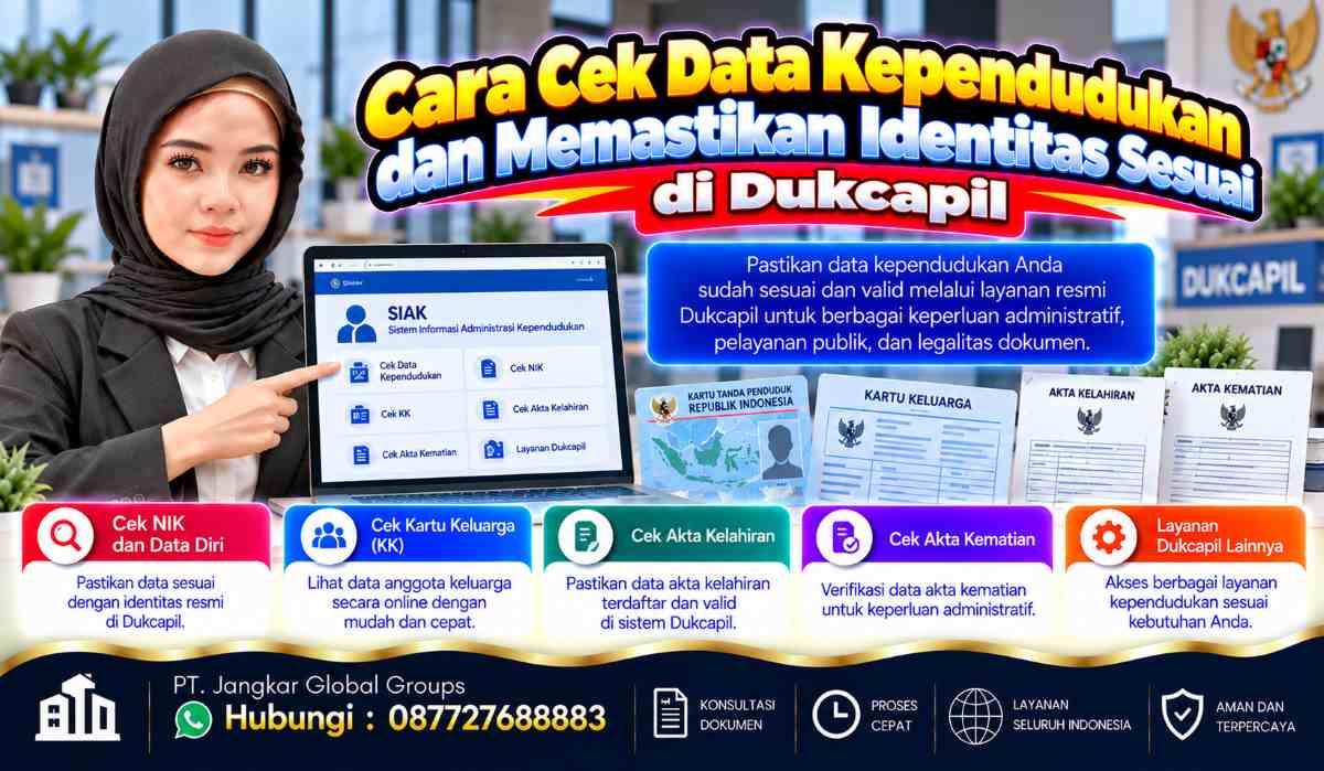 Cara Cek Data Kependudukan