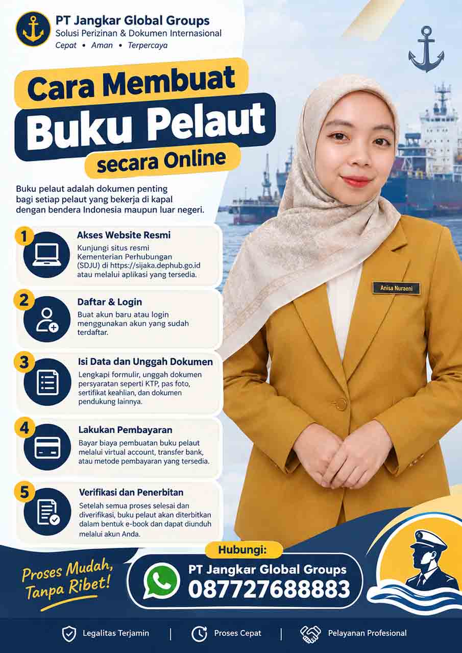Cara Membuat Buku Pelaut secara Online Cara Membuat Buku Pelaut secara Online