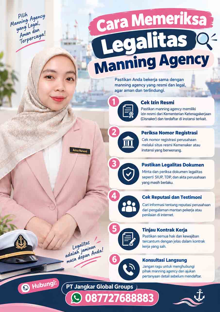 Cara Memeriksa Legalitas Manning Agency Cara Memeriksa Legalitas Manning Agency