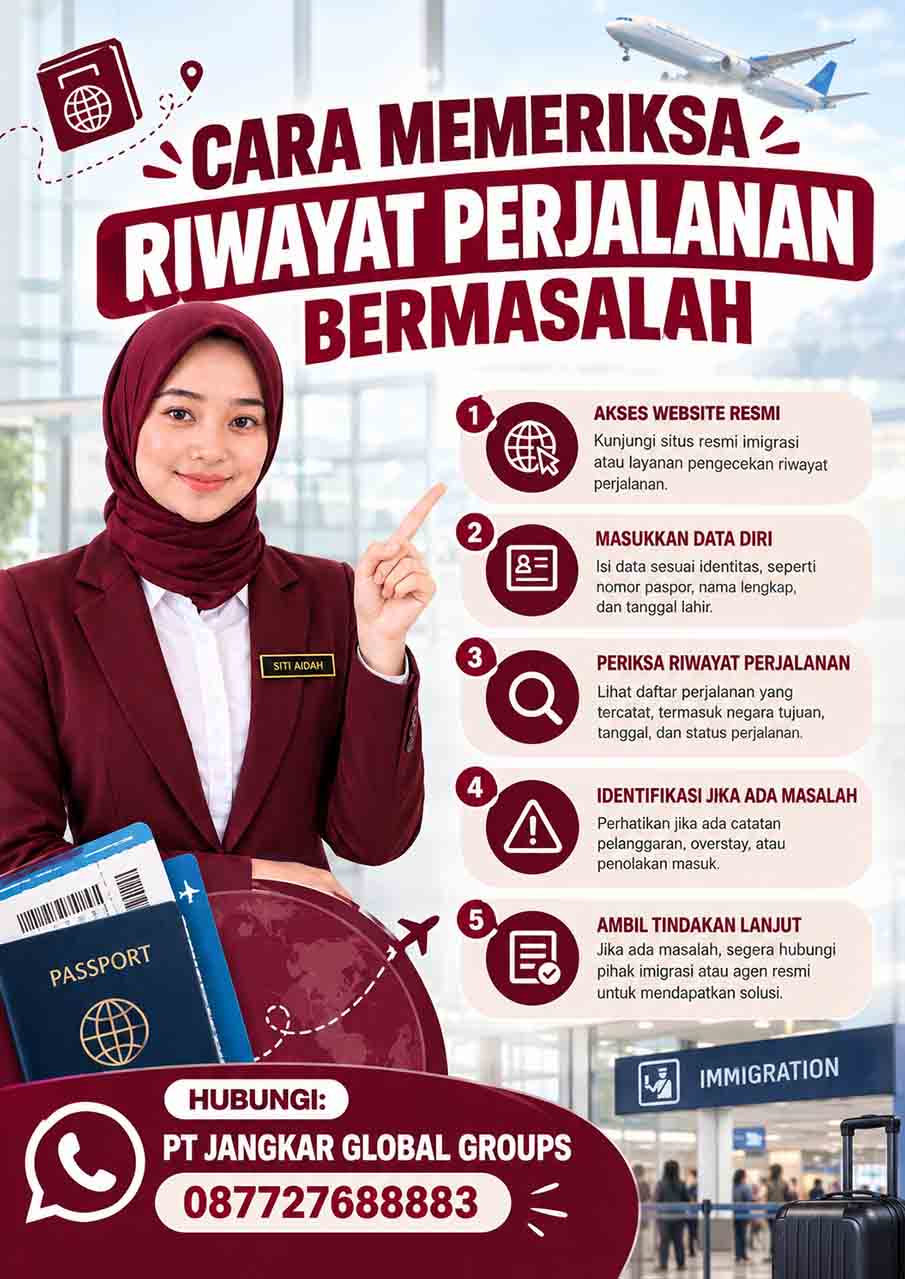 Cara Memeriksa Riwayat Perjalanan Bermasalah