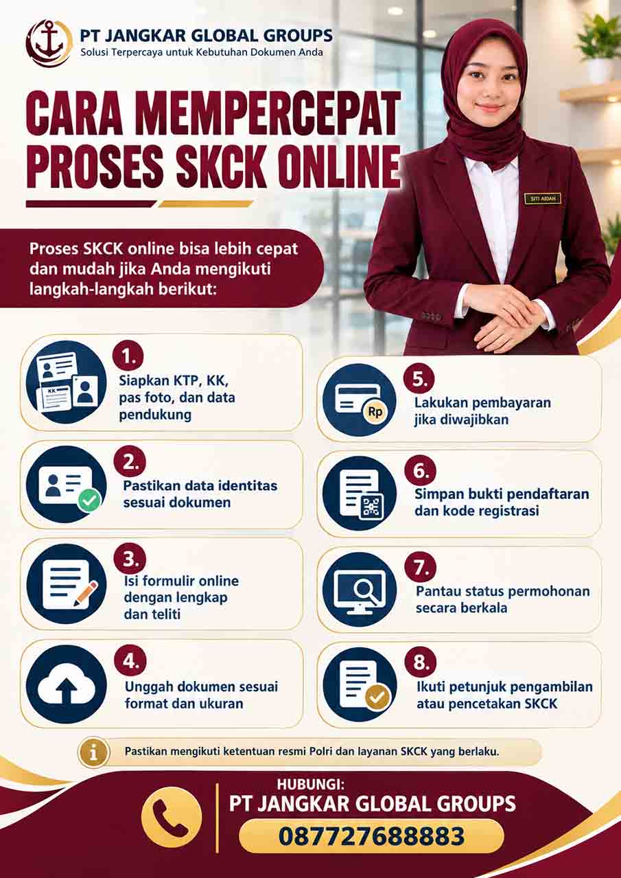 Cara Mempercepat Proses SKCK Online
