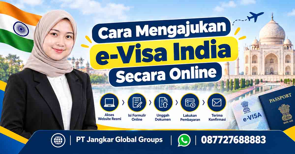 Cara Mengajukan e-Visa India Secara Online