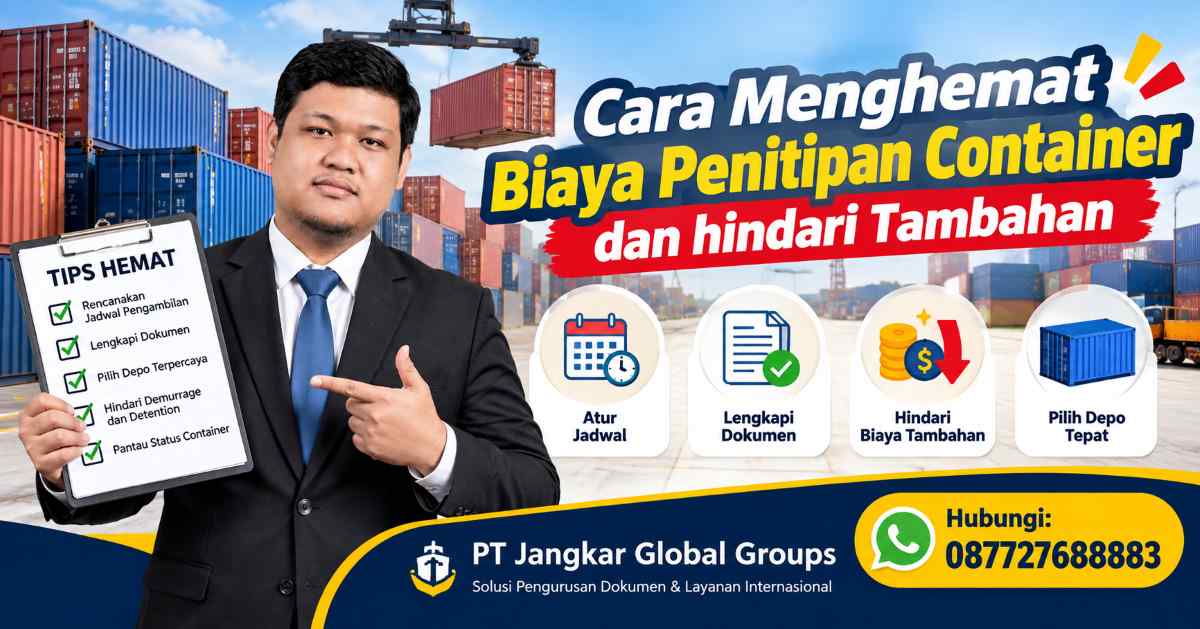 Cara Menghemat Biaya Penitipan Container dan hindari Tambahan