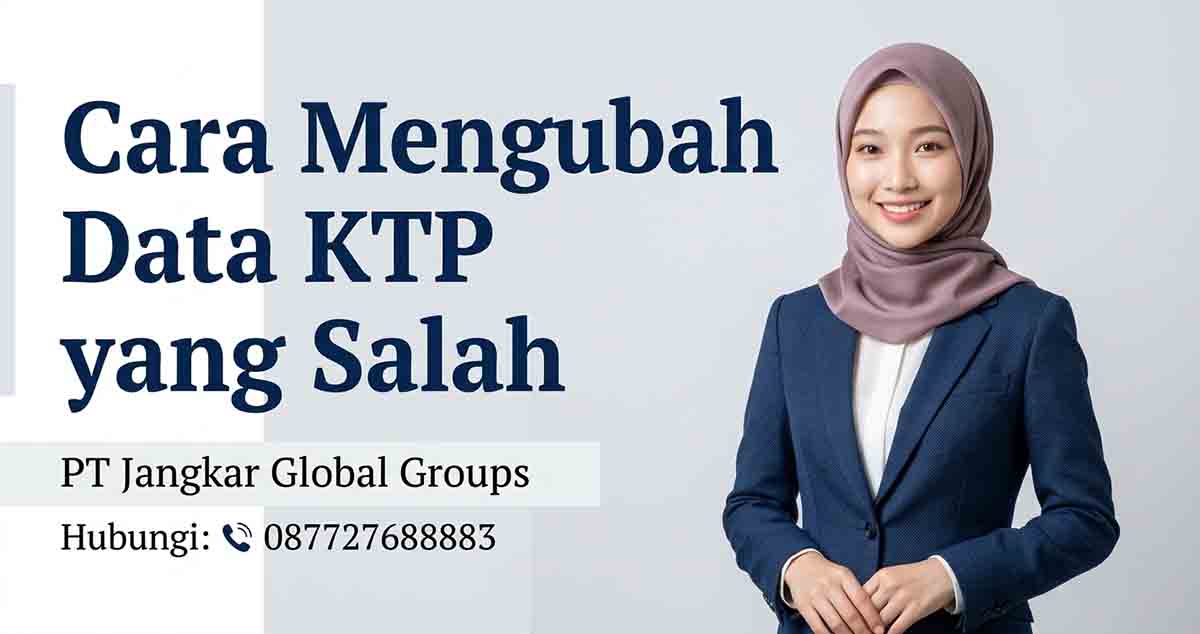 Cara Mengubah Data KTP yang Salah