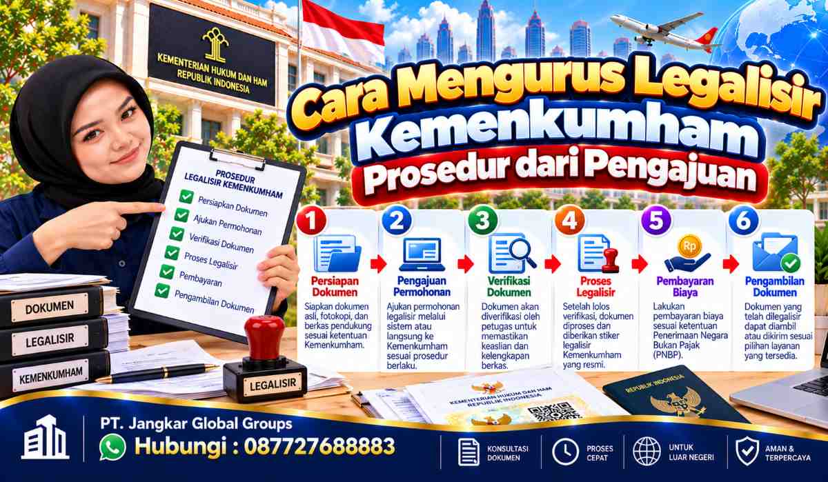 Cara Mengurus Legalisir