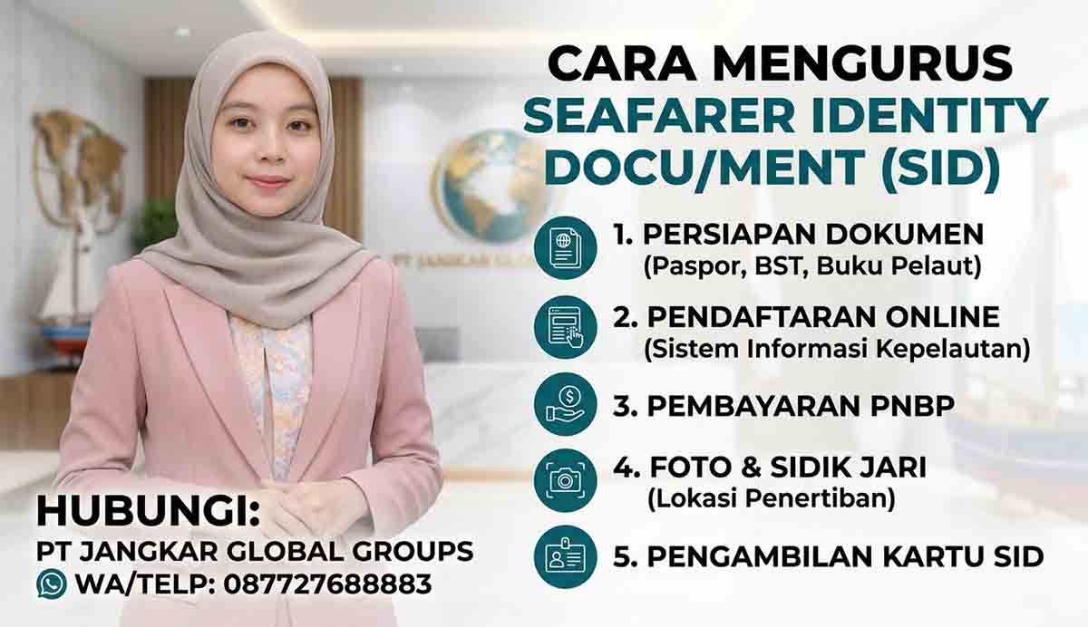 Cara Mengurus Seafarer Identity Document (SID)
