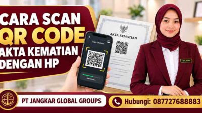 Cara Scan QR Code Akta Kematian dengan HP