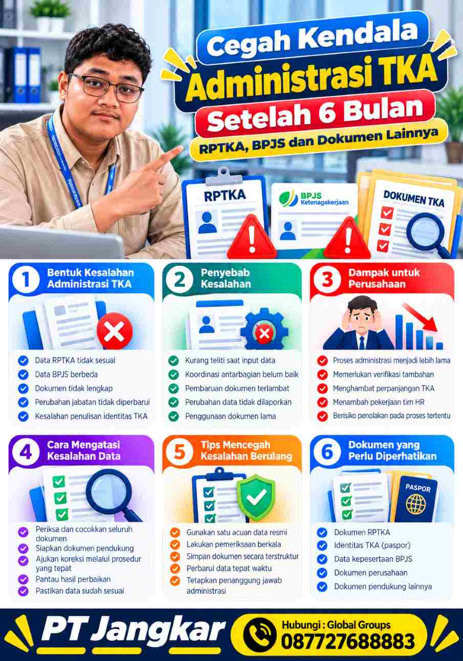 Checklist Administrasi TKA yang Tepat dan Teratur
