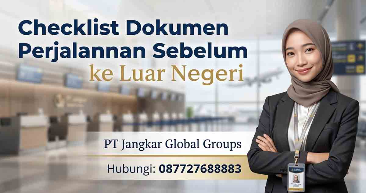 Checklist Dokumen Perjalanan Sebelum ke Luar Negeri