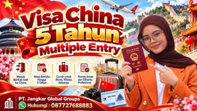 Visa China 5 Tahun Multiple Entry