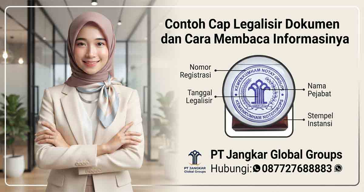 Contoh Cap Legalisir Dokumen dan Cara Membaca Informasinya
