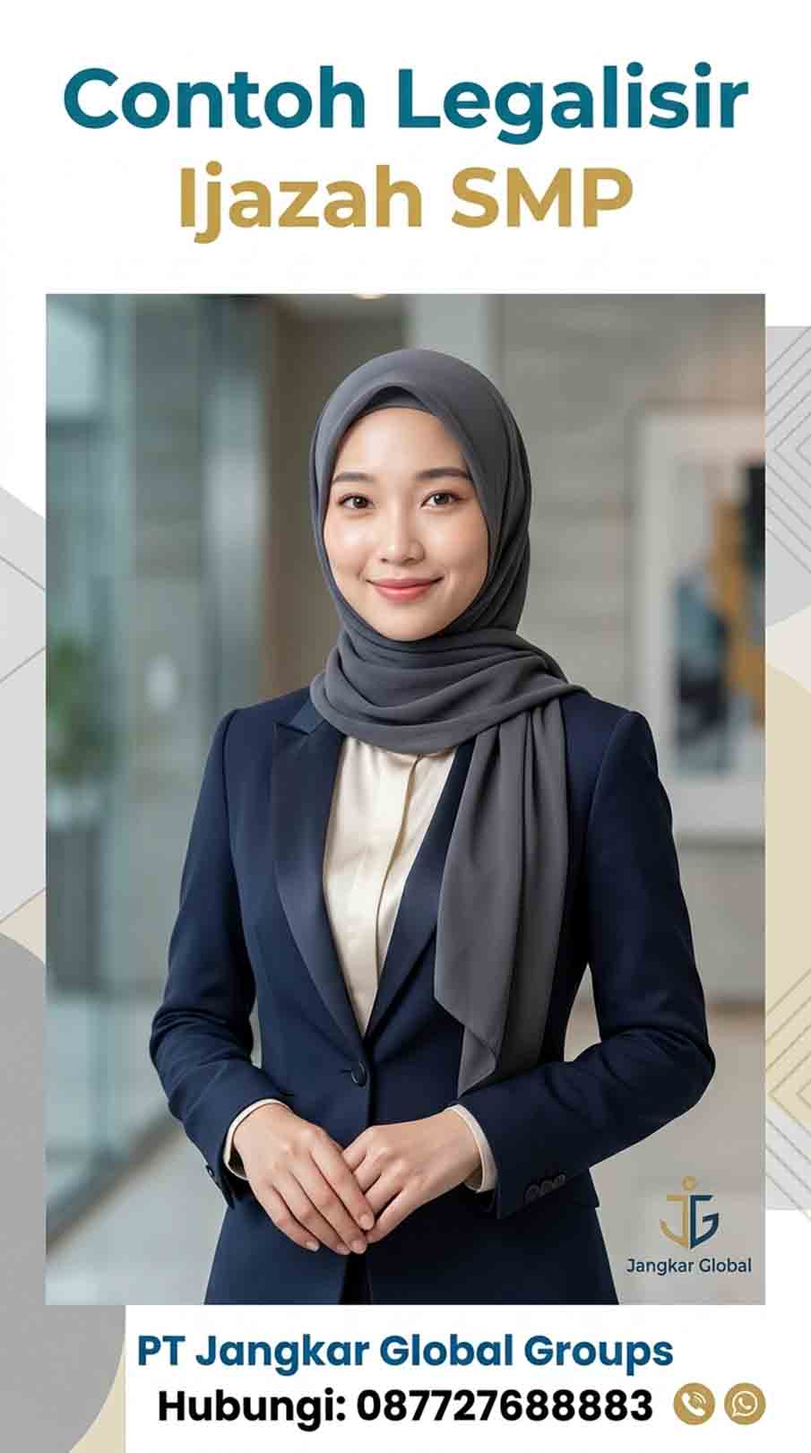 Contoh Legalisir Ijazah SMP