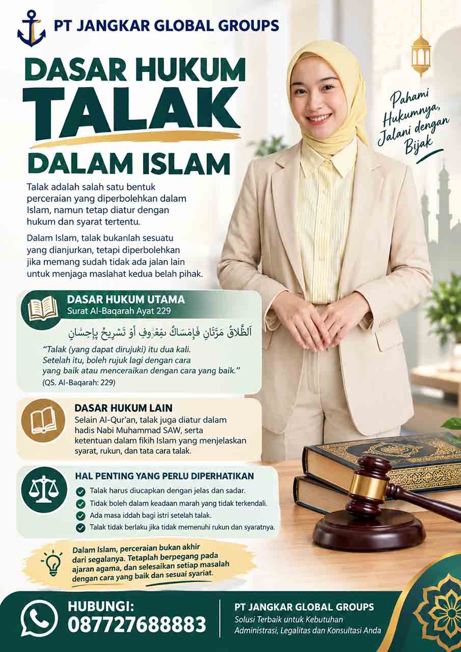 Dasar Hukum Talak dalam Islam
