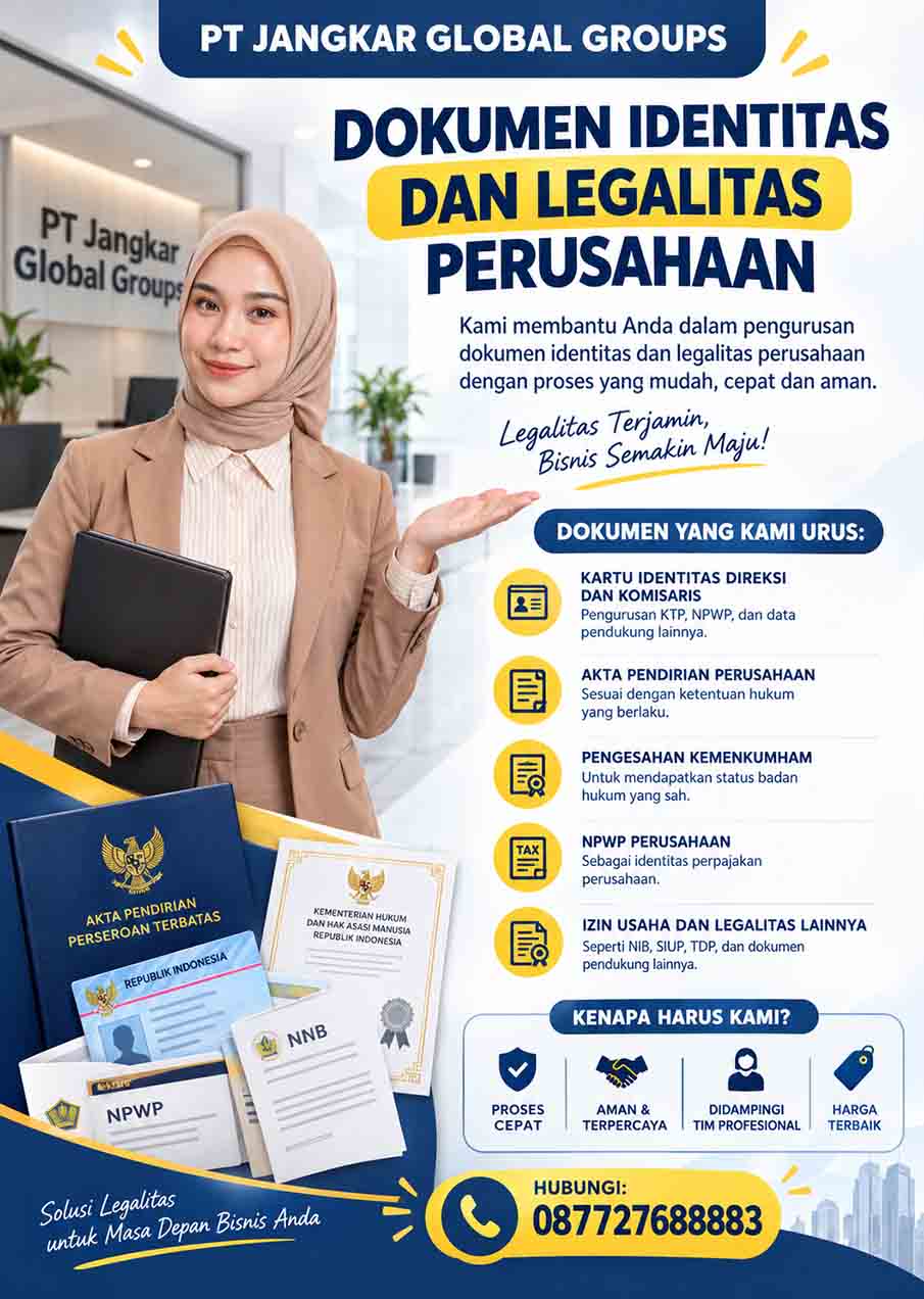 Dokumen Identitas dan Legalitas Perusahaan