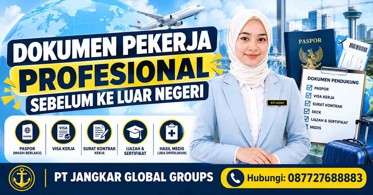 Dokumen Pekerja Profesional Sebelum ke Luar Negeri