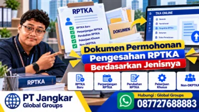 Dokumen Permohonan Pengesahan RPTKA Berdasarkan Jenisnya