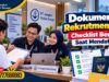 Dokumen Rekrutmen PMI - Checklist Berkas Saat Mendaftar