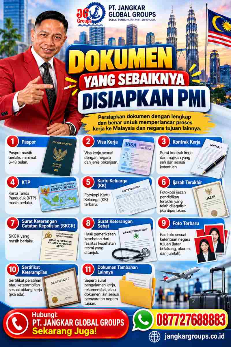 Dokumen yang Sebaiknya Disiapkan PMI
