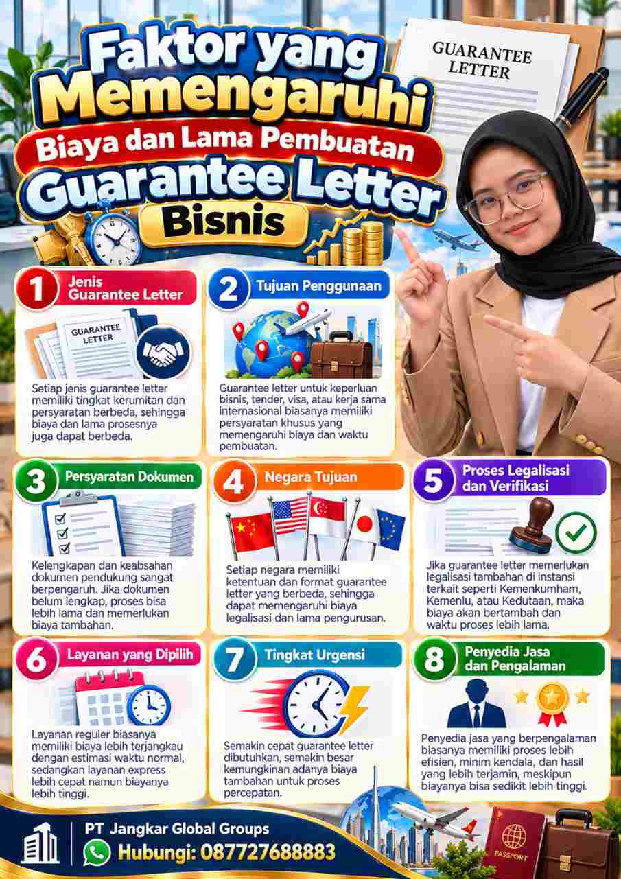 Faktor Biaya Guarantee Letter Bisnis