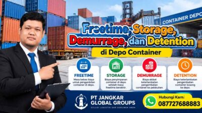 Freetime, Storage, Demurrage, dan Detention di Depo Container