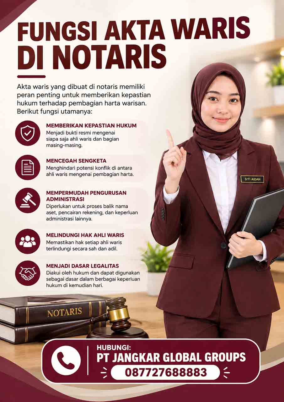 Fungsi Akta Waris di Notaris Fungsi Akta Waris di Notaris